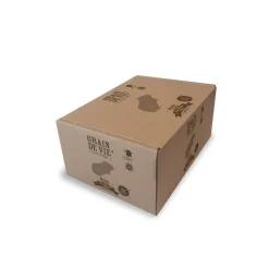 GRAIN DE VIE Nourriture aux aliments complets pour cochons d'inde - un carton de 3,2 kg