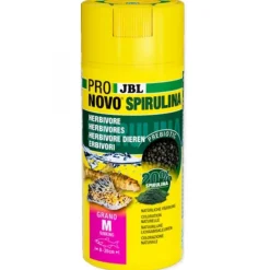 BLUE CORAL Nourriture poisson granulés JBL ProNovo Spirulina Grano M- 250ml/125g