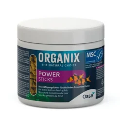 BLUE CORAL Nourriture poissons actifs - OASE Organix Power Sticks - 175ml