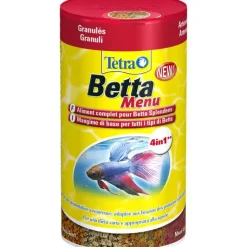 TETRA Nourriture pour bettas, multivariétés, Betta Menu - contenance de 100ml (38g)