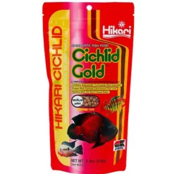 BLUE CORAL Nourriture pour poissons - HIKARI Cichlid Gold Medium - 250g