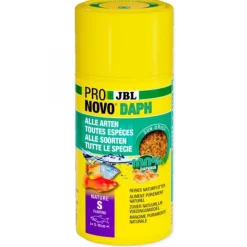JBL Nourriture pour poissons ProNovo Daph S en granulés - - petit volume 100ml