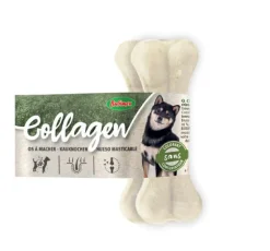 BUBIMEX Os pour chien collagène pressé 11 cm - x 2