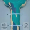 BUBIMEX Os pour chien en caoutchouc naturel coloris bleu Bonie – Taille L
