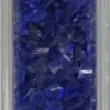 LABEO Paillettes de verre pour aquarium coloris bleu 5/10