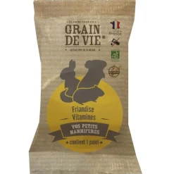 GRAIN DE VIE Palet bio vitamines pour petits mammifères - 60 g