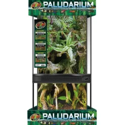 ZOLUX Paludarium noir Ø 30 x 60 cm
