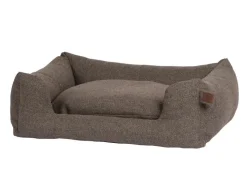 FANTAIL Panier pour chien coloris beige Eco Snooze Deep Taupe - 80 x 60 cm