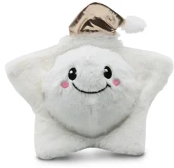 CROCI Peluche balle de Noël pour chien coloris blanc White Friends - 18/23 cm