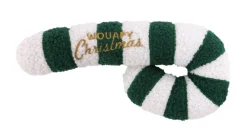 WOUAPY Peluche de Noël pour chien sucre d'orge coloris multicolore - modèle moyen