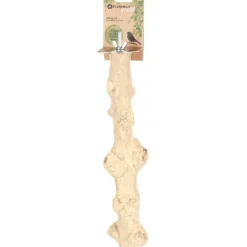 FLAMINGO Perchoir à oiseau en bois de caféier Java taille L - 40 cm
