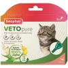 BEAPHAR Pipettes antiparasitaires pour le chaton coloris blanc VETOpure – 3 x 0,4 ml