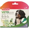 BEAPHAR Pipettes antiparasitaires pour le chien de grande taille coloris blanc VETOpure – 6 x 2 ml