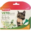 BEAPHAR Pipettes antiparasitaires pour le chat coloris blanc VETOpure – 3 x 1 ml