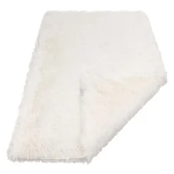 WOUAPY Plaid moelleux pour chien ou chat coloris blanc Noël - 150 x 100 cm