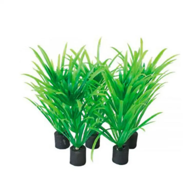 AQUADISTRIB Plante artificielle pour aquarium Nano Plugs, taille 5 cm, lot de 5 - SUPERFISH