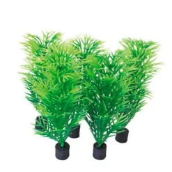 AQUADISTRIB Plantes artificielles nano 8 cm, lot de 5, SUPERFISH - pour aquarium
