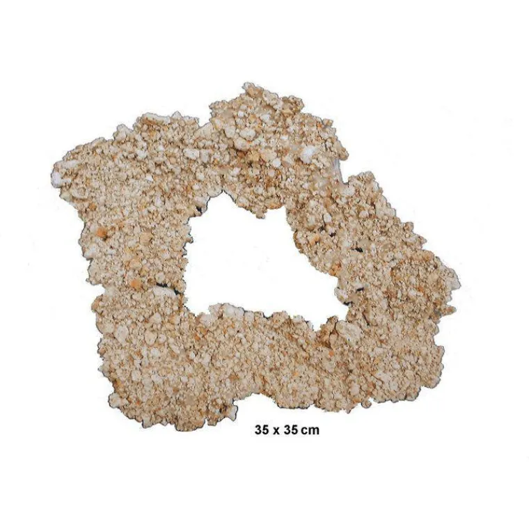 AQUAROCHE Plateau Couronne Céramique 35x35 cm