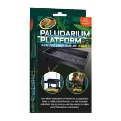 ZOLUX Plateforme pour paludarium noire 28 x 22 x 15 cm