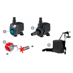 AQUARIUM SYSTEM Pompe submersible, débit élevé, NEWA - modèle New Jet NJ2300 - 2300L/h