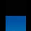BLUE CORAL Poster aquatique noir/bleu AQUA NOVA modèle L - dimensions 100x50 cm