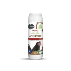 BIOVETOL Poudre anti poux pour volailles bio de 250 g