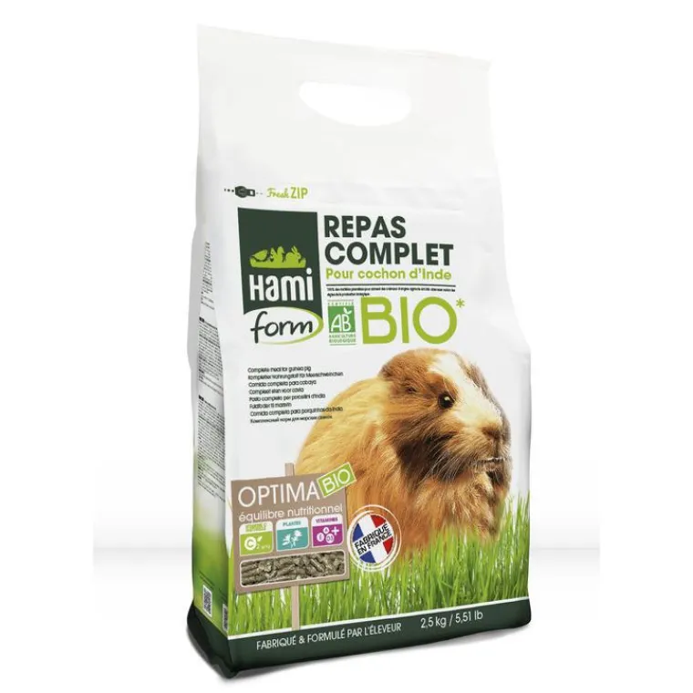 HAMIFORM Premium optima bio pour cochon d'Inde 2,5 kg