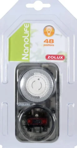 ZOLUX Programmateur pour éclairage aquarium coloris noir