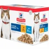 HILL'S Pâtée féline mature adult multipack 12 x 85 g