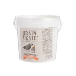 GRAIN DE VIE Pâtée élevage main pour perroquets et perruches - 1,1 L