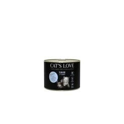 CAT'S LOVE Pâtée naturelle pour chaton au veau - boite de 200 g