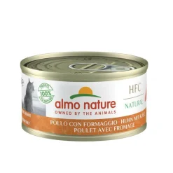 ALMO NATURE Pâtée pour chat au poulet avec fromage HFC Natural - 70 g