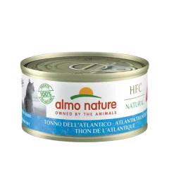 ALMO NATURE Pâtée pour chat au thon de l'Atlantique avec carottes HFC Natural - 70 g