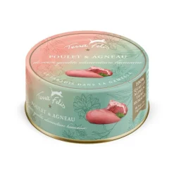 TERRA FELIS Pâtée pour chat poulet agneau - 80 g