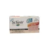 SCHESIR Pâtée pour chat au Thon et Saumon Pack de 6 boites de 50 g