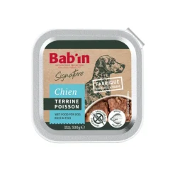 BABIN Pâtée pour chien au poisson terrine Bab'in Signature - 300 g