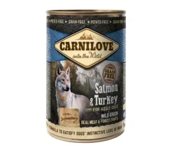 CARNILOVE Pâtée pour chien au saumon et à la dinde - 400 g