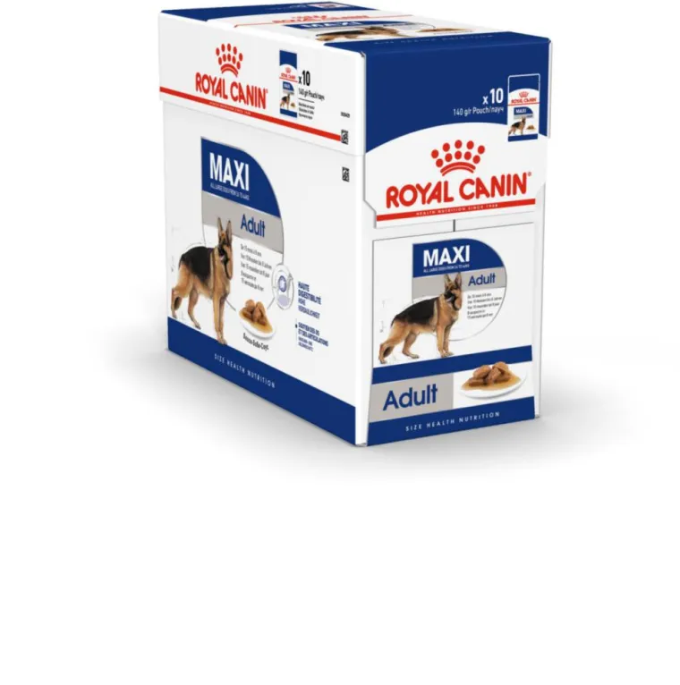 ROYAL CANIN Pâtée pour chien Maxi Adult - 10 x 140 g
