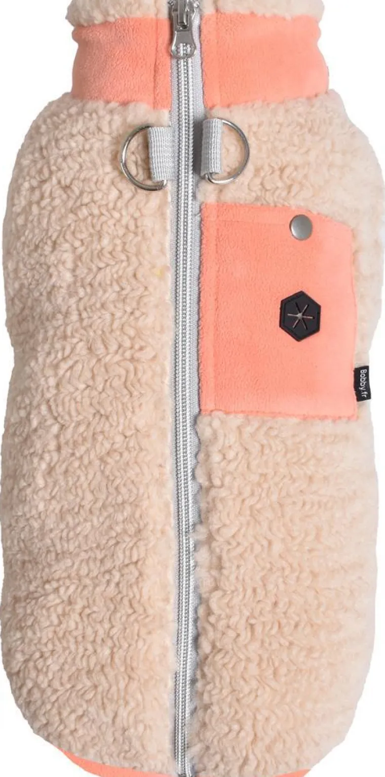 BOBBY Pull pour chien coloris orange Alpaga - Taille 26XS