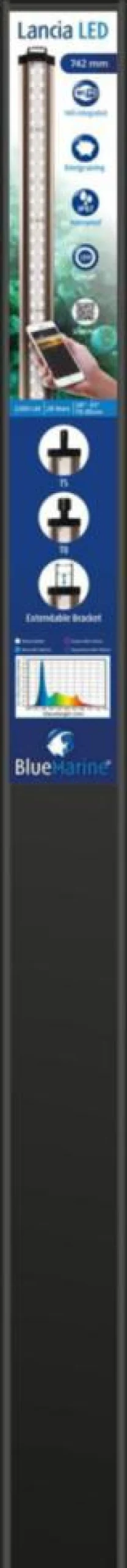 BLUE MARINE Rampe d’éclairage à LED wifi 28 W Lancia – 742 mm