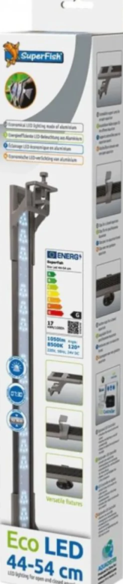 SUPERFISH Rampe LED pour aquarium, eco 44-54cm, - modèle Eco LED