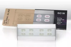 BLUE CORAL Rampe LED ultra slim pour aquarium, AQUAEL modèle Ultra Slim 60 - 60 cm