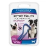 FRANCODEX Retire Tiques pour chien et chat - 2 pièces