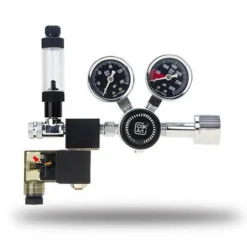 BLUE CORAL Régulateur CO2 aquarium double étape avec solénoïde intégré - CO2ART Série PRO-SE
