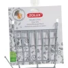 ZOLUX Râtelier à foin pour les rongeurs en métal coloris gris – 19,5 x 3,5 x 17,5 cm