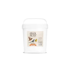 GRAIN DE VIE Sable anisé blanc antibactérien pour oiseaux - 6 kg