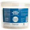 NEPTUS Sable premium pour aquarium blanc fin - 5,5 L
