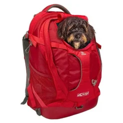 PETSAFE Sac à dos coloris rouge Kurgo G-Train