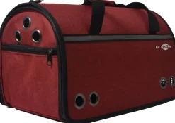 BOBBY Sac de transport pour chat ou petit chien coloris rouge Week-end - Taille M