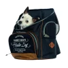 CROCI Sac Pack noir pour chien - taille M